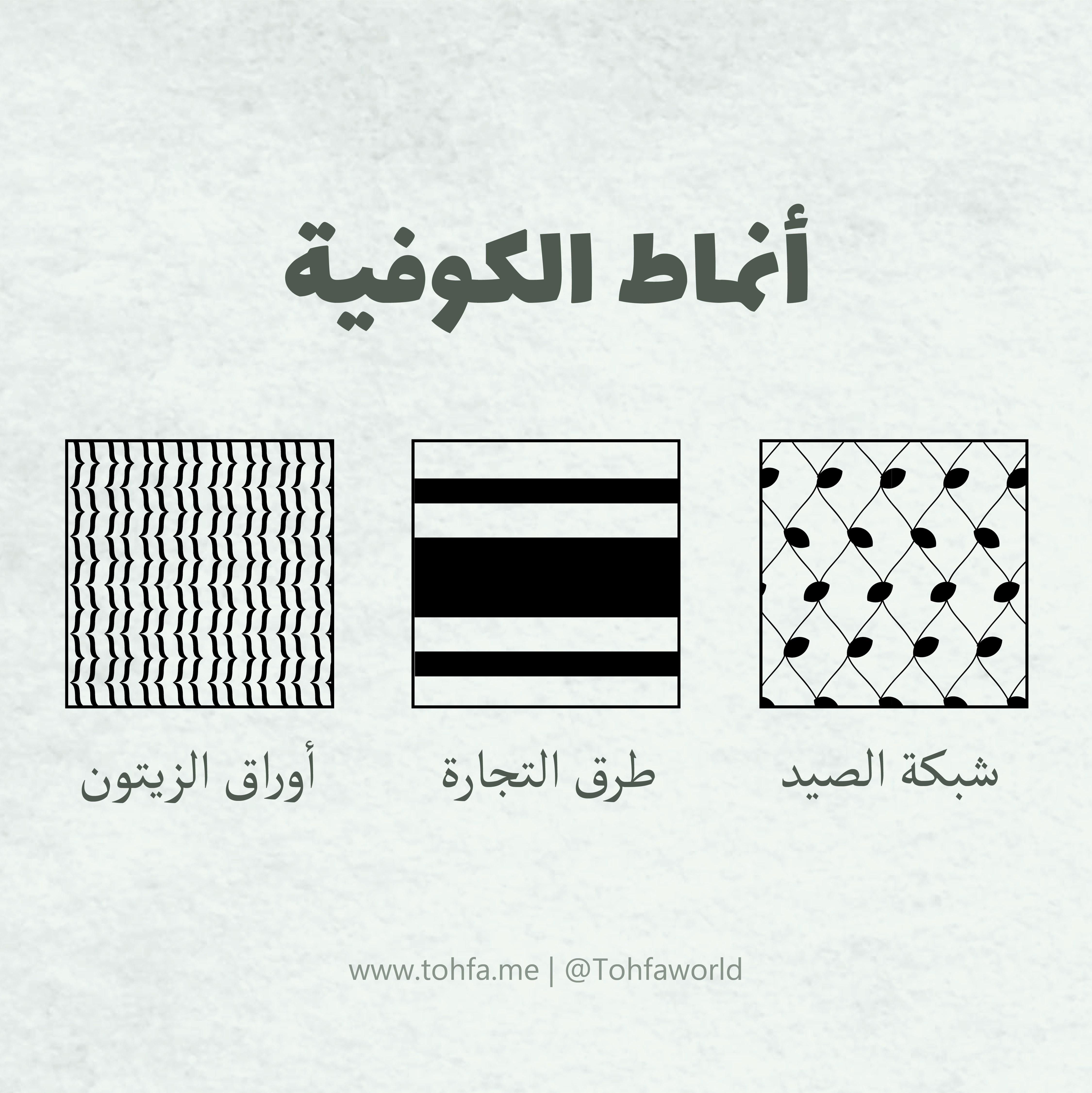 باترن الكوفية الفلسطينية - انماط الكوفية الفلسطينية