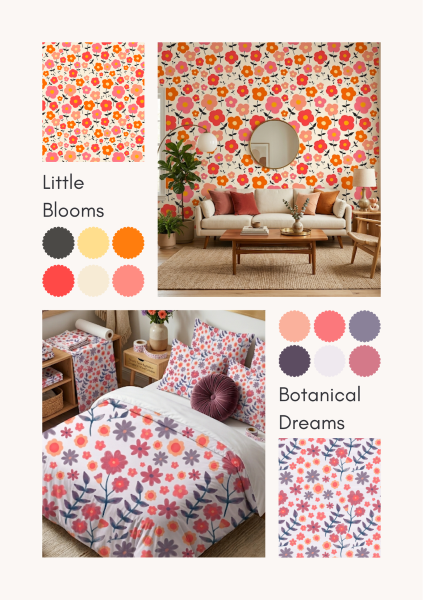 Floral Surface pattern design